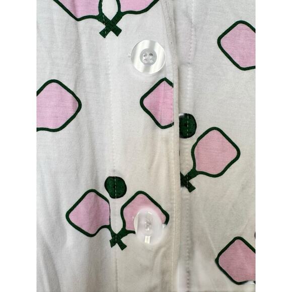 Pickle Ball PJ's Mark & Graham Toss Designs Women's Soft Luxurious Pajamas L/XL - Picture 5 of 9